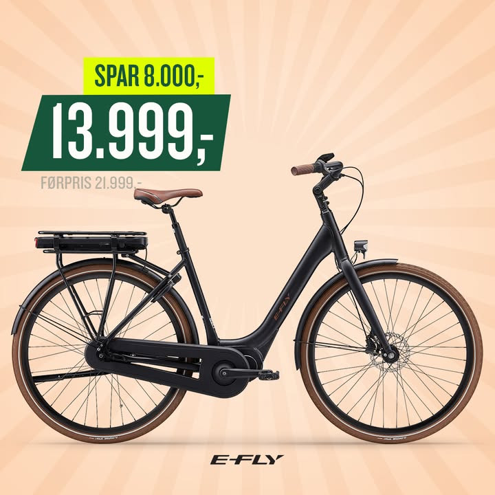 Specialisten v/Jonas Stokbro Thomsen tilbyder E-Fly Away Neo til nedsat pris