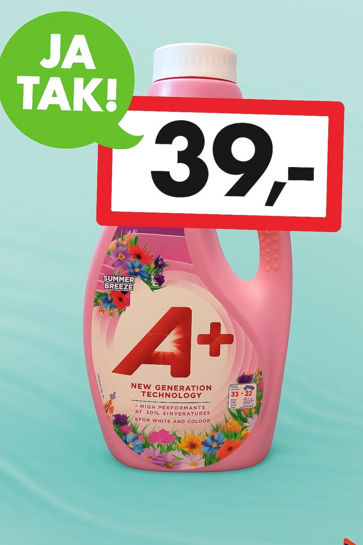 Meny Hobro tilbyder storkøb af Ariel vaskemiddel til en skarp pris