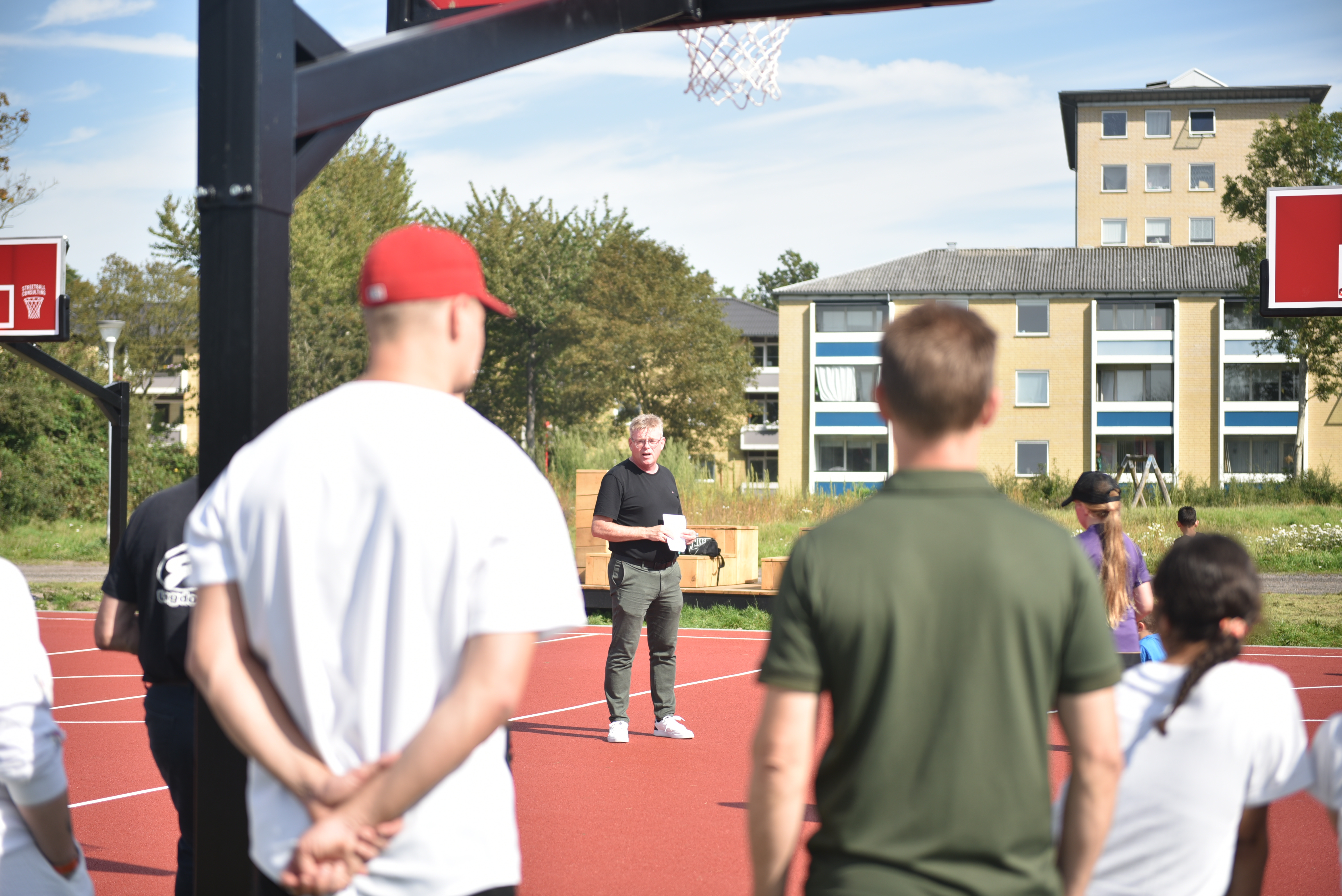 Nyt aktivitetsområde i Nørrevangsparken er nu i brug
