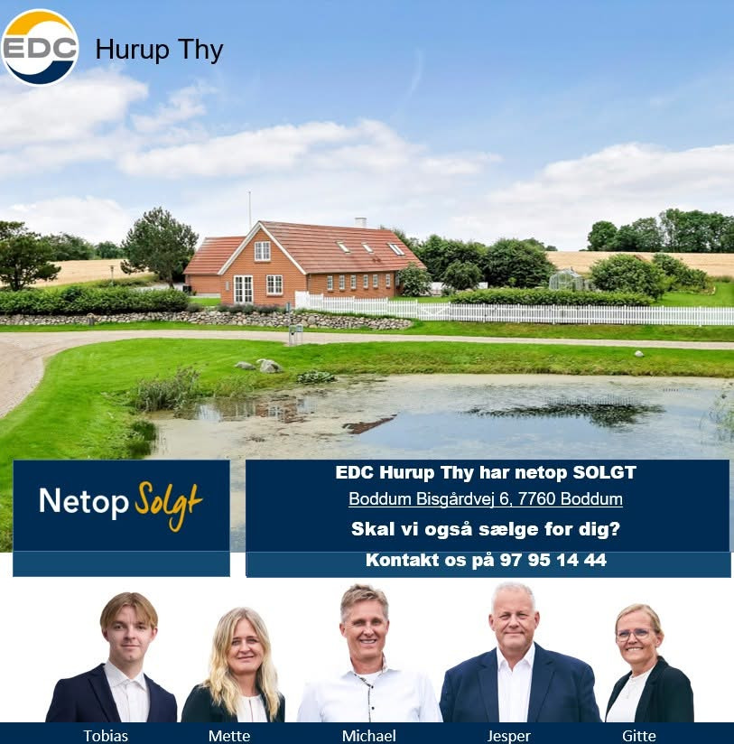 EDC Hurup Thy fejrer endnu en succesfuld bolighandel