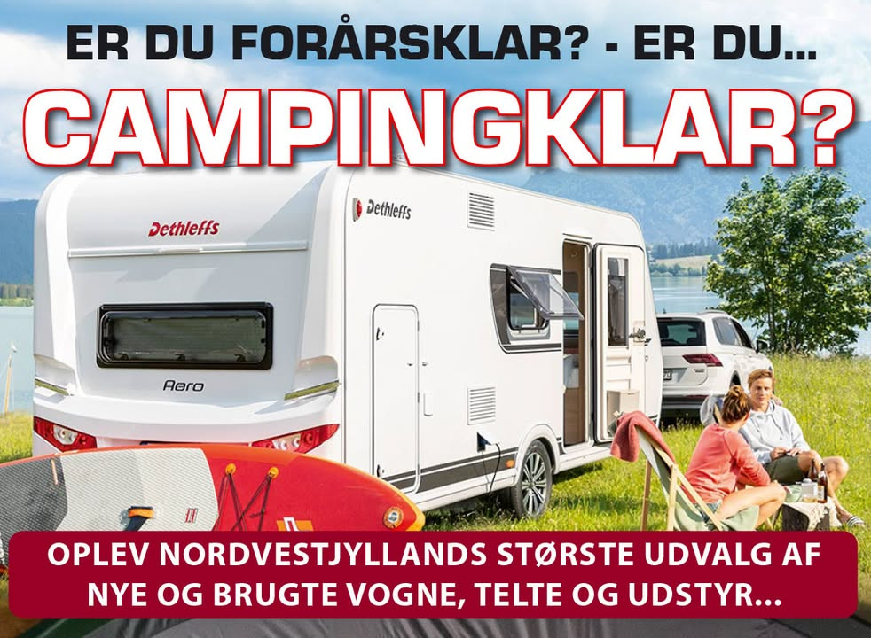 Gør campingdrømmen til virkelighed med Møllegårdens Camping i Vildsund