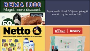 Super lokale tilbud: 3-Stjernet pålæg til kun 9 kr. og hel and for 59 kr.