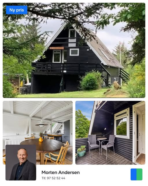 Nybolig Skive I/S præsenterer nedsat pris på fritidshus ved vandet