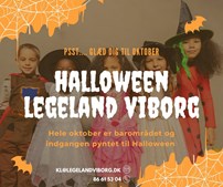 Halloween hos Legeland Viborg: Oktober bliver (u)hyggelig sjov