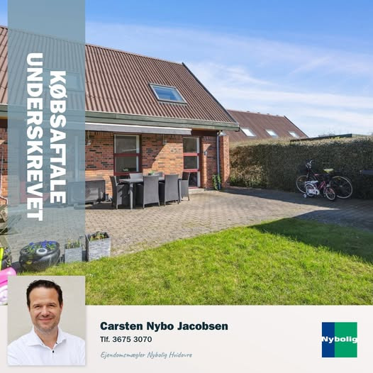 Nybolig Hvidovre - Alexander Holm ApS annoncerer ny bolighandel i Enghøjparken