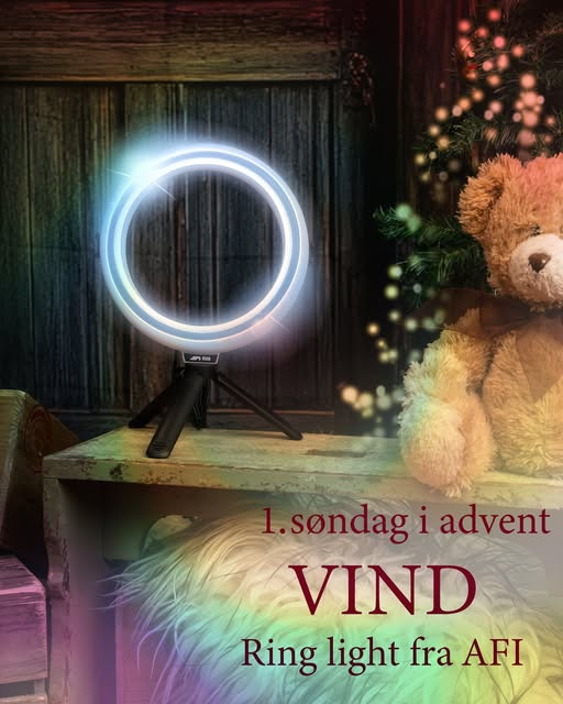PhotoCare Thisted lancerer advents-giveaway med chance for at vinde en ring light