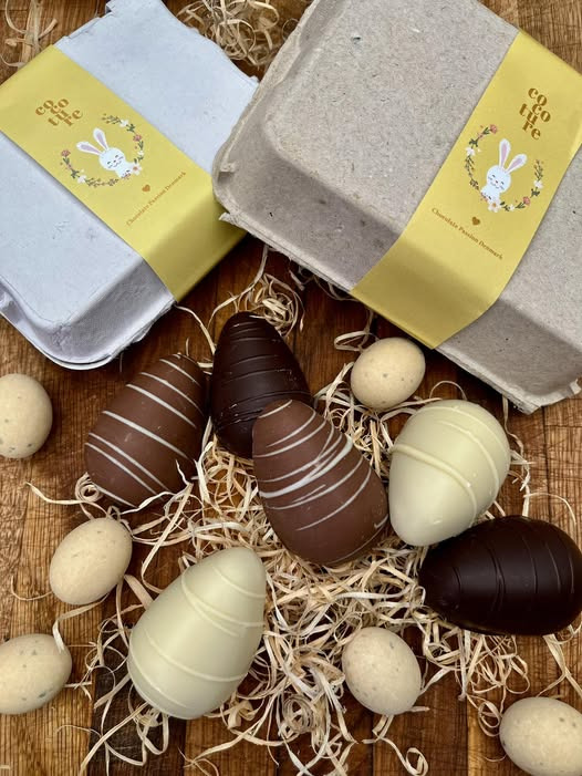 Rosengårdens Gårdbutik byder på lækker påskechokolade fra Cocoture