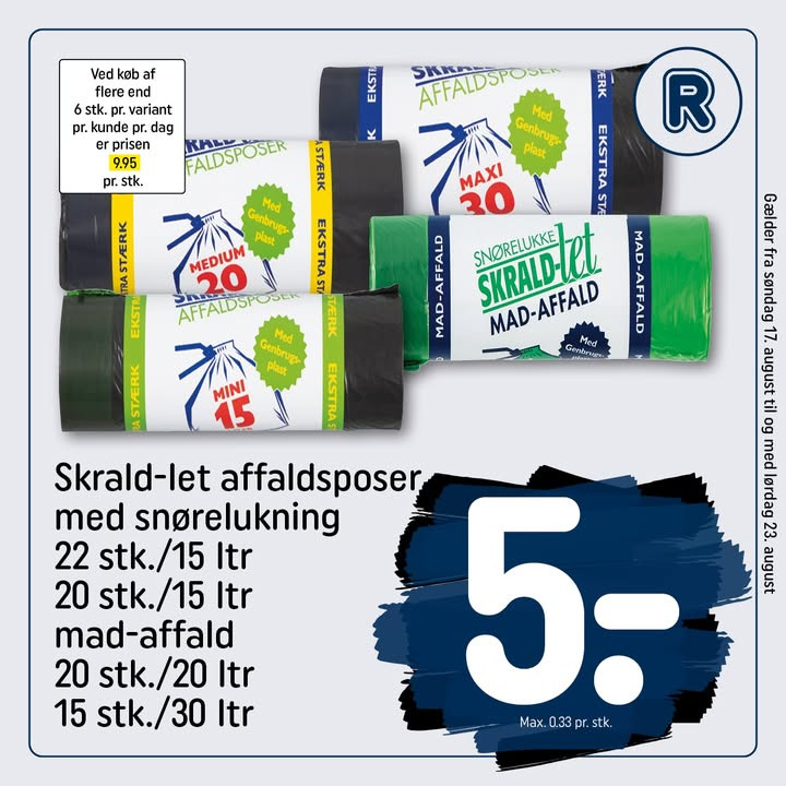 Rema 1000 Karrebækvej klar med nye tilbud i næste uges avis