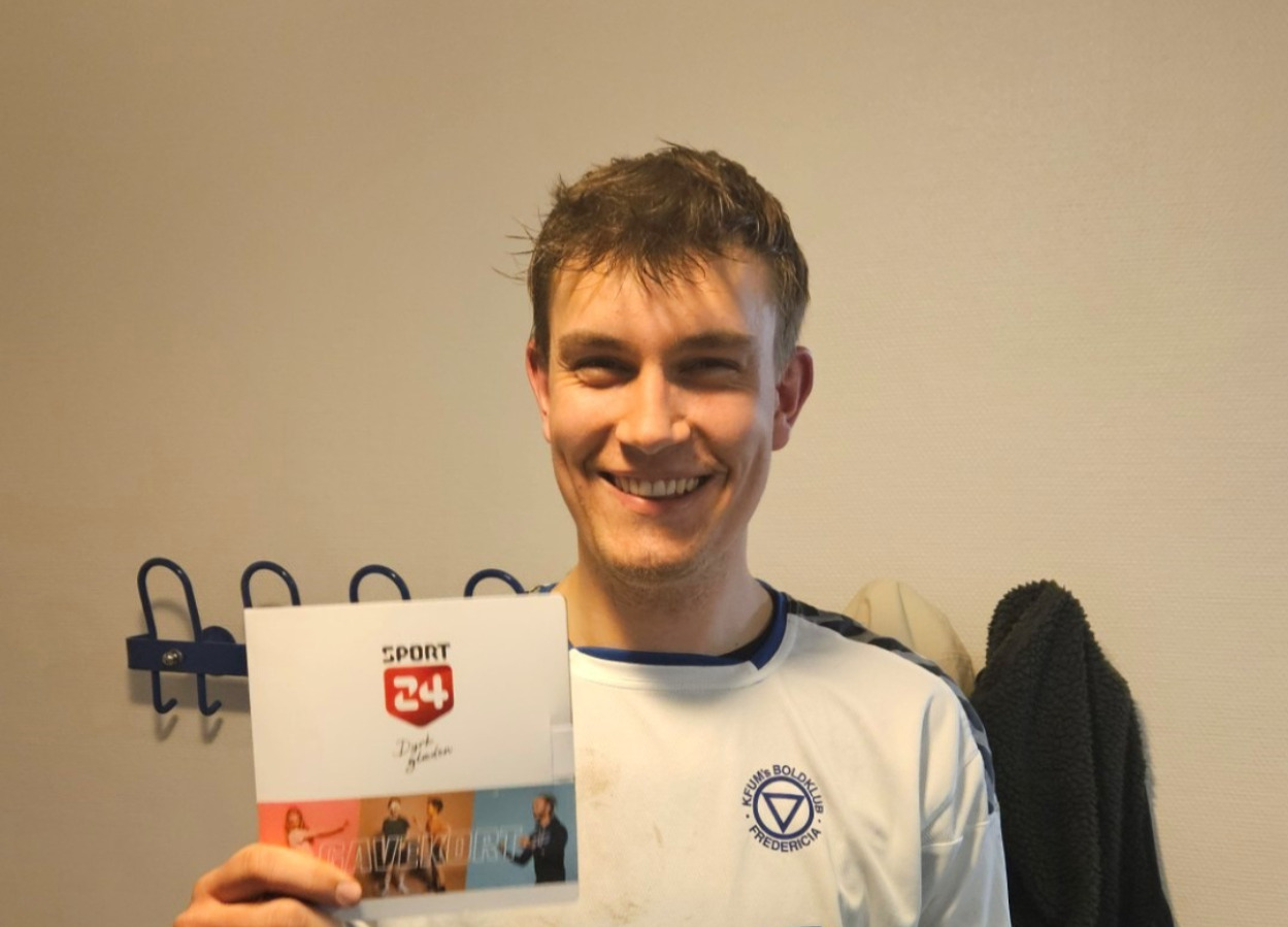 Lasse Bo viste sig flot frem da KFUM måtte nøjes med et enkelt point