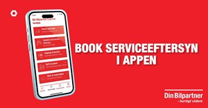 Book serviceeftersyn nemt med Din Bilpartner app fra Autogaarden Herning