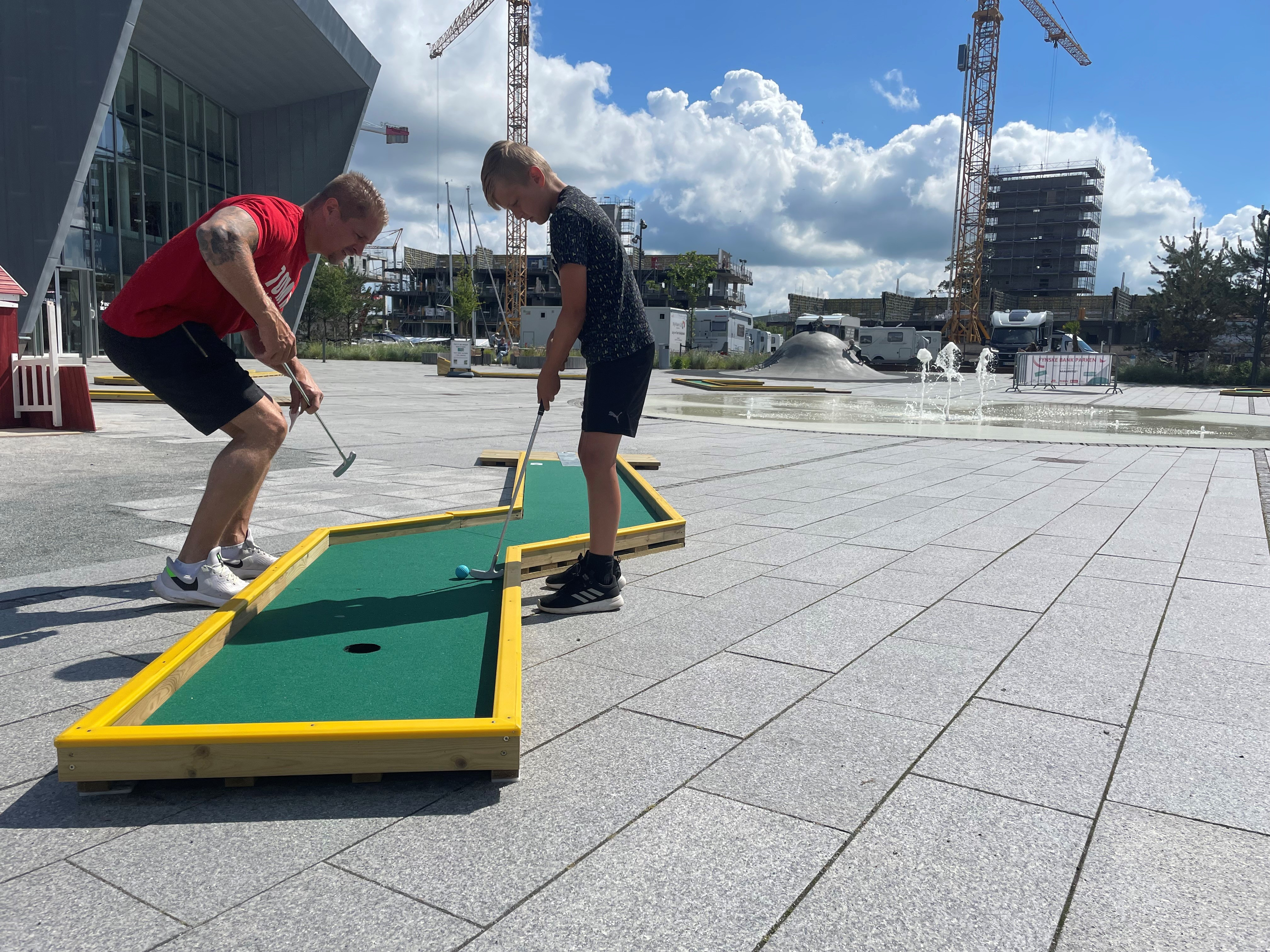 Familiedage på KulturØ-pladsen i Middelfart