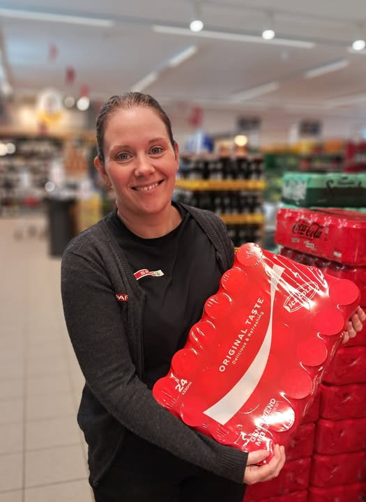 Spar Valsgård tilbyder billig Coca Cola med hurtig afhentning