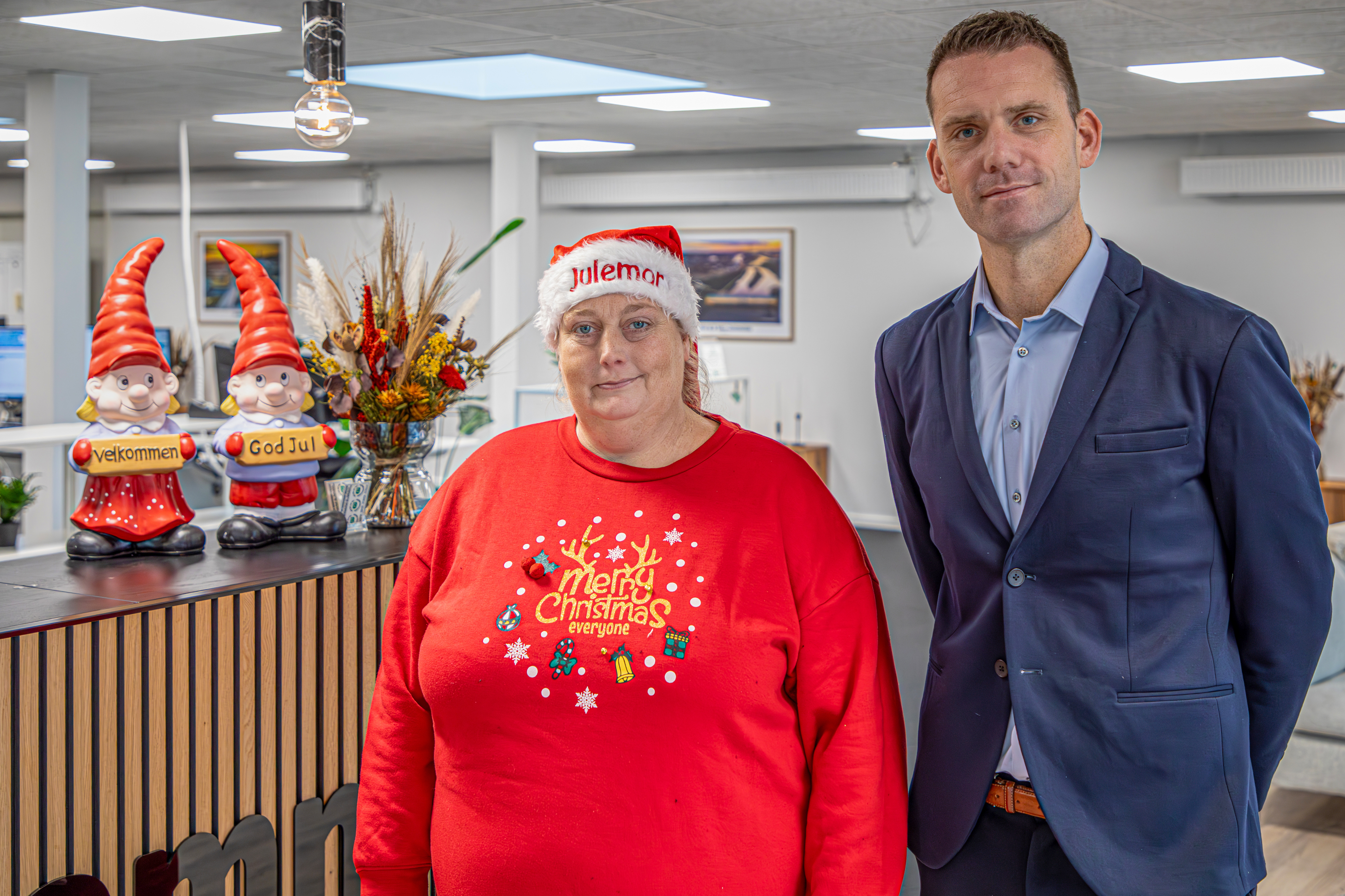 GF Forsikring i Randers støtter den lokale ”Julemor”