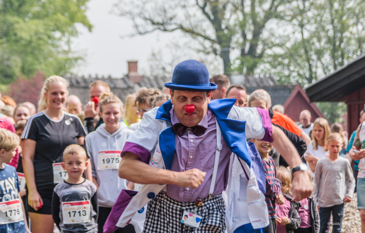 Deltag i Klovneløbet under Kulturnatten i Hjørring og støt en god sag