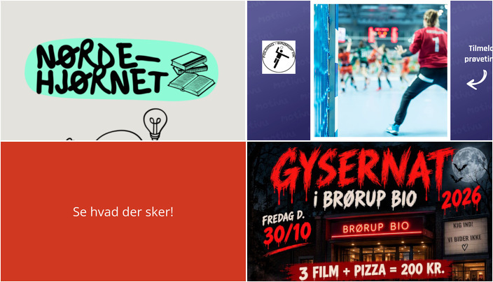 (U)hygge, håndboldleg og gysernat: Oplev hvad Brørup byder på den kommende uge