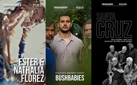 Tobaksgaarden præsenterer tre unikke koncertoplevelser denne uge