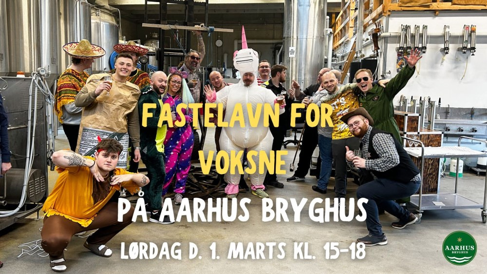 Fastelavn for voksne på Aarhus Bryghus