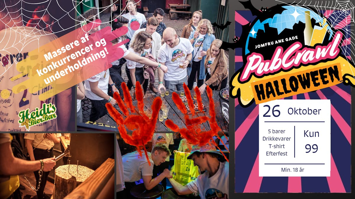 Pubcrawl i Aalborg: En aften fyldt med fest og fællesskab