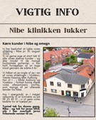 Vodskov Dyreklinik v/Thorstein Arnason lukker afdeling i Nibe i 2025