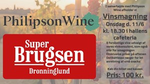 Superbrugsen Dronninglund inviterer til vinsmagning på onsdag