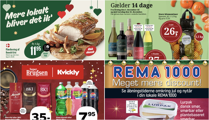 Flæskesteg til kun 11,95 kr. og Lurpak smør for 8 kr. - fantastiske tilbud i Sydals' butikker