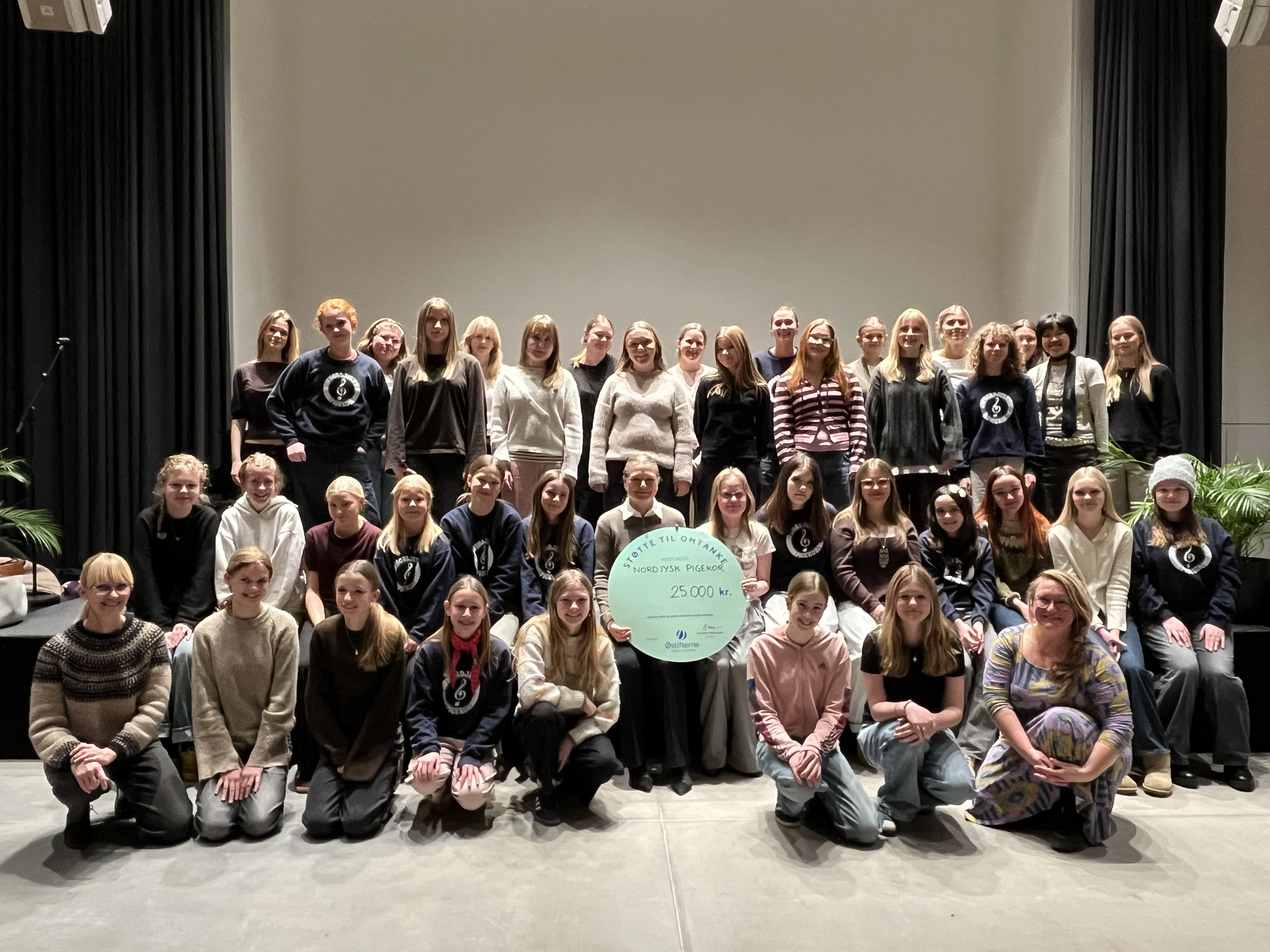 Østifterne støtter de sociale indsatser i Nordjysk Pigekor 