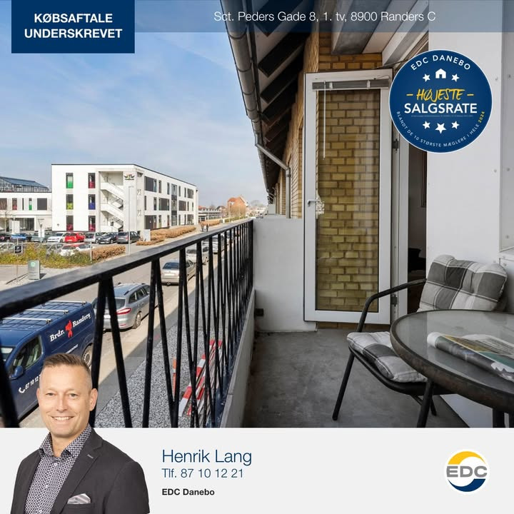 EDC Danebo underskriver købsaftale på Sct. Peders Gade i Randers C