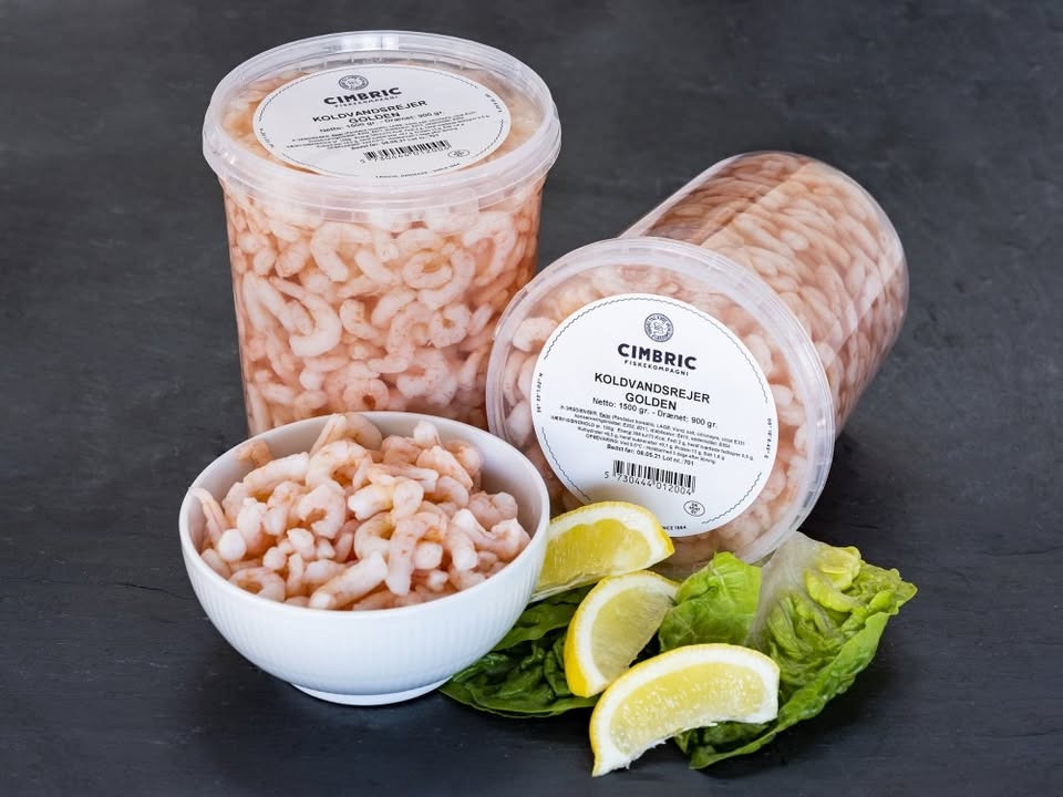 Min købmand i Asp tilbyder kæmpe bøtte rejer til specialpris