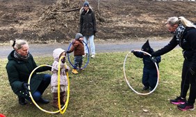 Solstråle i regn og kulde