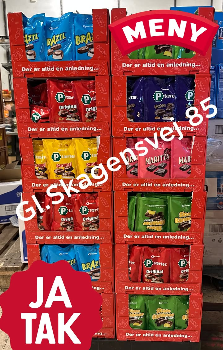 Meny Gl. Skagensvej tilbyder julegodter til særpris 8,95 kr. afhentet inden tirsdag