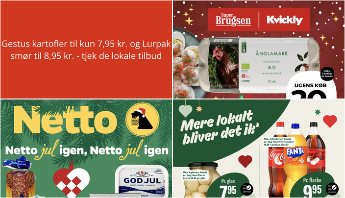 Gestus kartofler til kun 7,95 kr. og Lurpak smør til 8,95 kr. - tjek de lokale tilbud