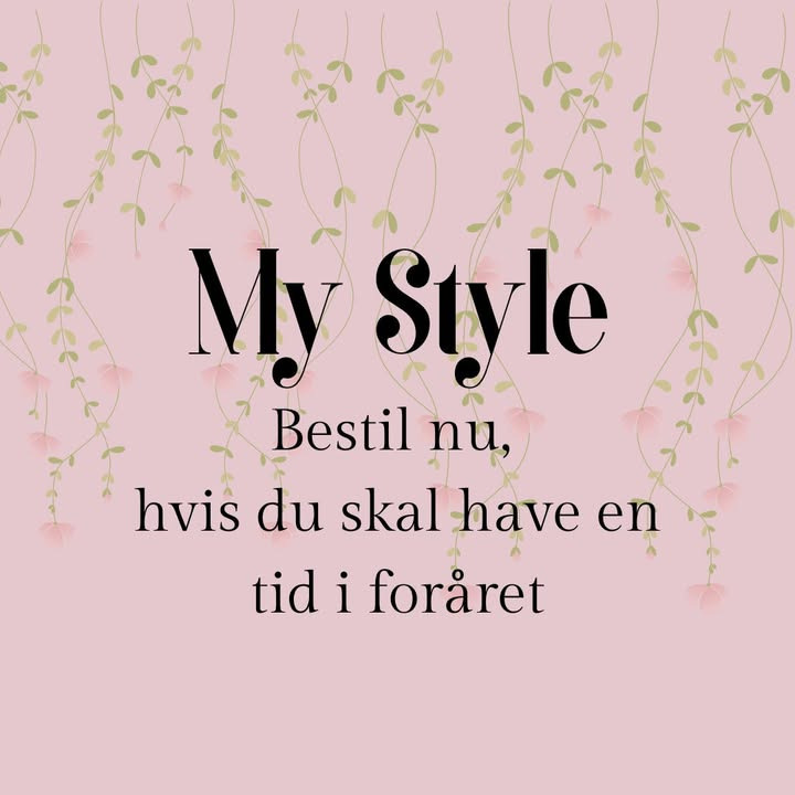 My Style klar til at style dit hår til forårets festlige anledninger
