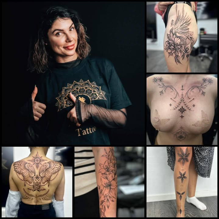 Anastasia hos Mr. & Mrs. Tattoo tilbyder dagsession med fineline og elegante detaljer