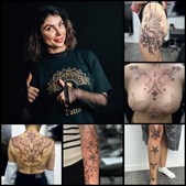 Anastasia hos Mr. & Mrs. Tattoo tilbyder dagsession med fineline og elegante detaljer