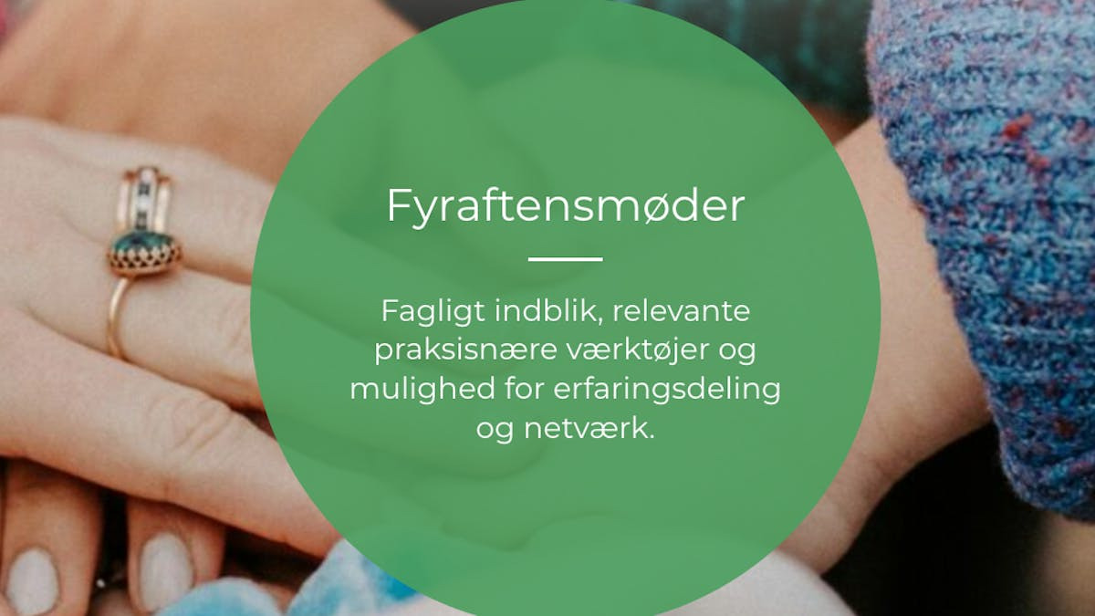 Fyraftensmøde om motivation for børn og unge