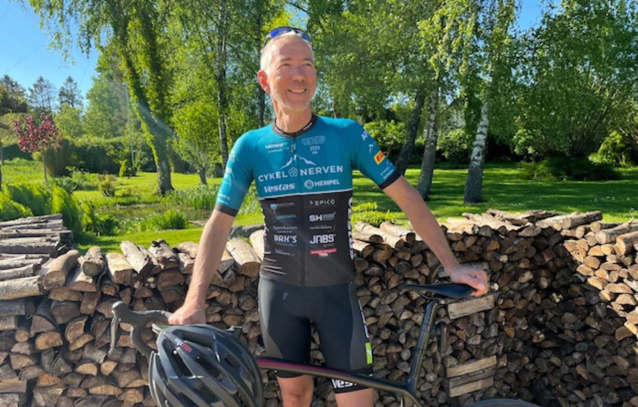 Stig Vestergaard fra Årslev cykler Tour de France-bjerge og gør en forskel!