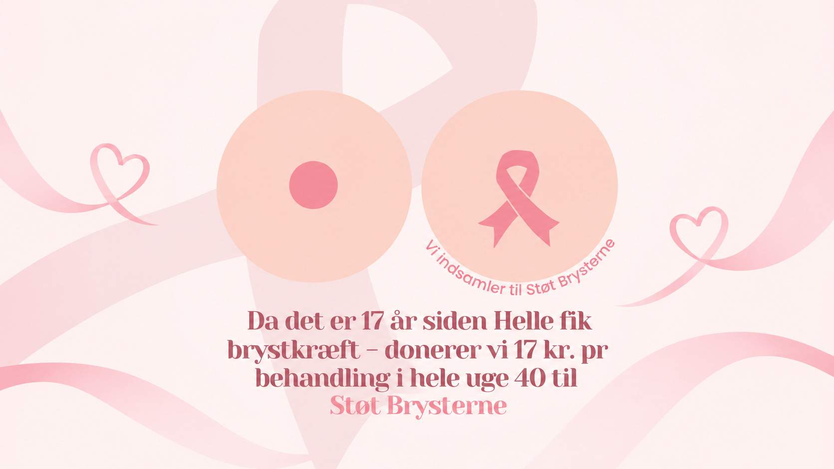 Combifrisøren samler ind til Støt Brysterne i uge 40