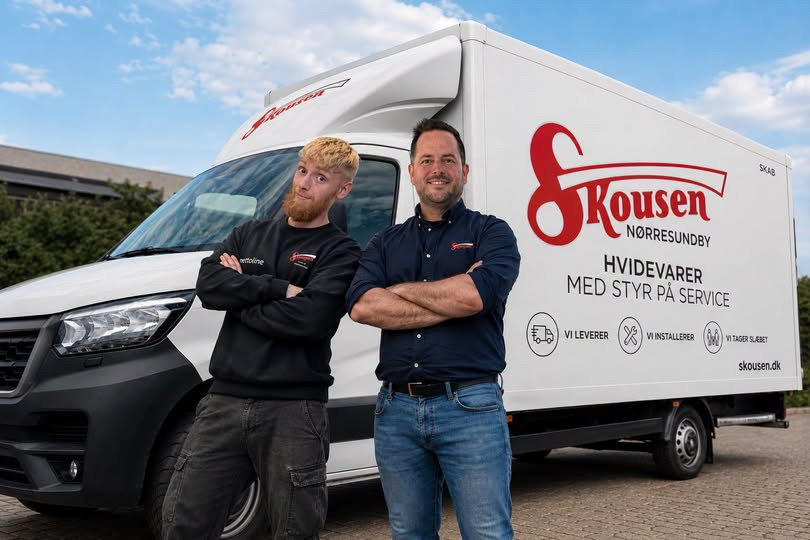 Skousen Nørresundby Hvidevarer leverer og monterer hvidevarer hele sommeren