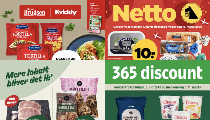 Torres Coronas vin til 37 kr. og Coop hel kylling til 39 kr. - se de mange lokale tilbud