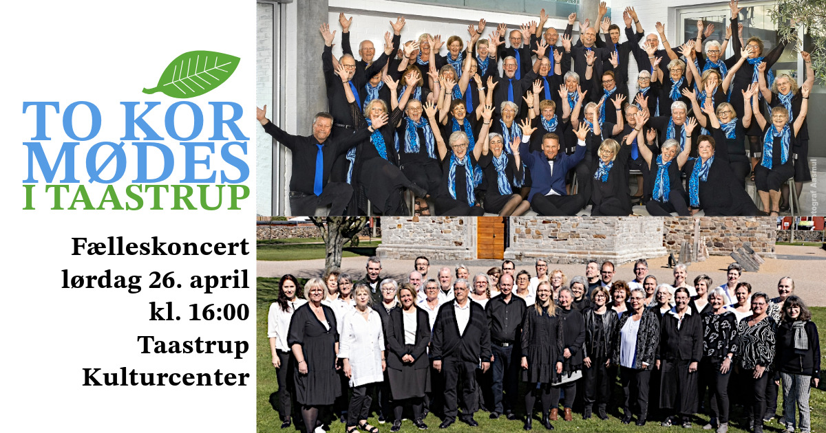 Musikalsk aften med skandinaviske og internationale hits i Taastrup