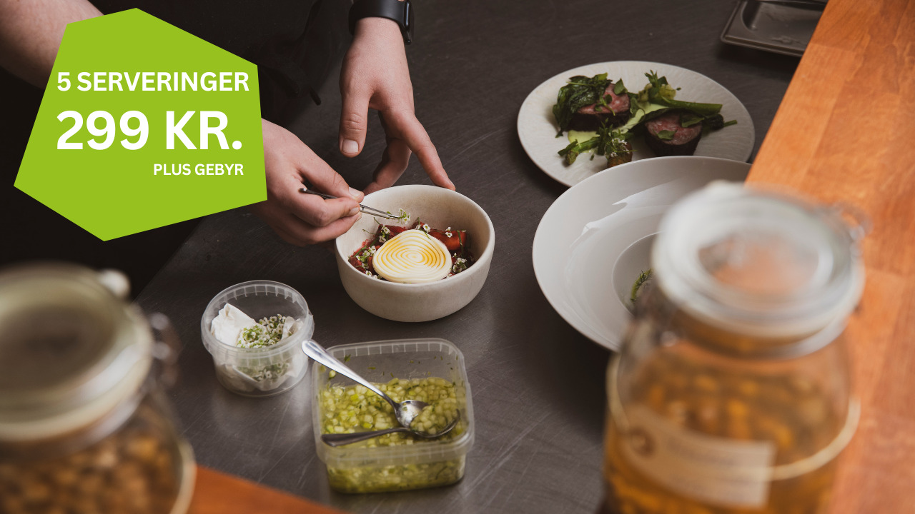 Gourmetoplevelse på Restaurant Værdsat i Odense