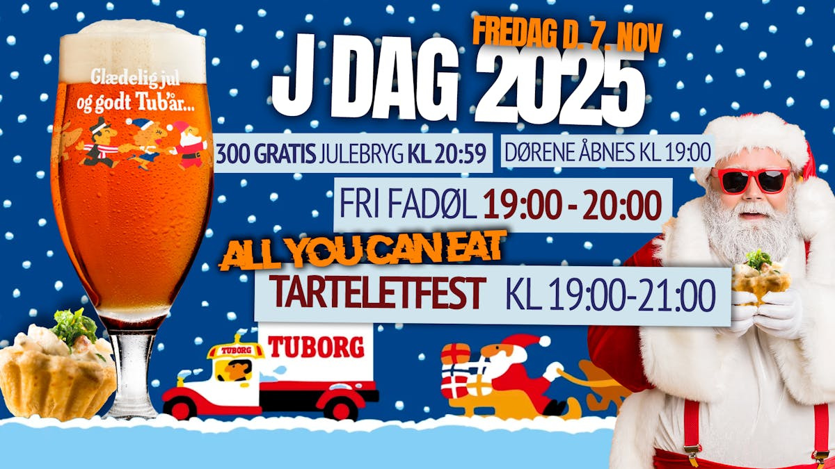 J-Dag fest på Crazy Daisy Haderslev