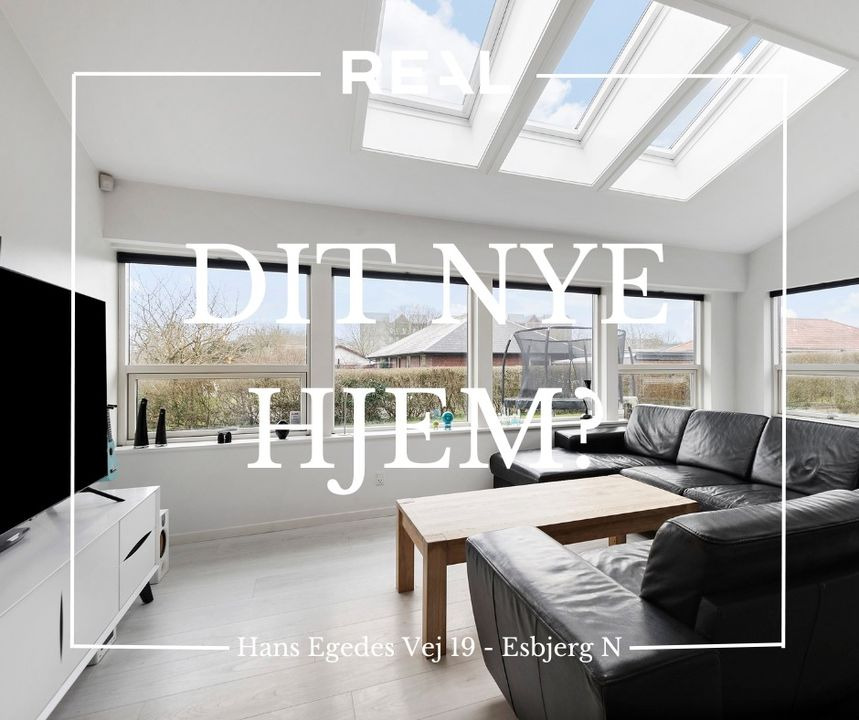 Indflytningsklar familiavilla i Gjesing venter på nye ejere