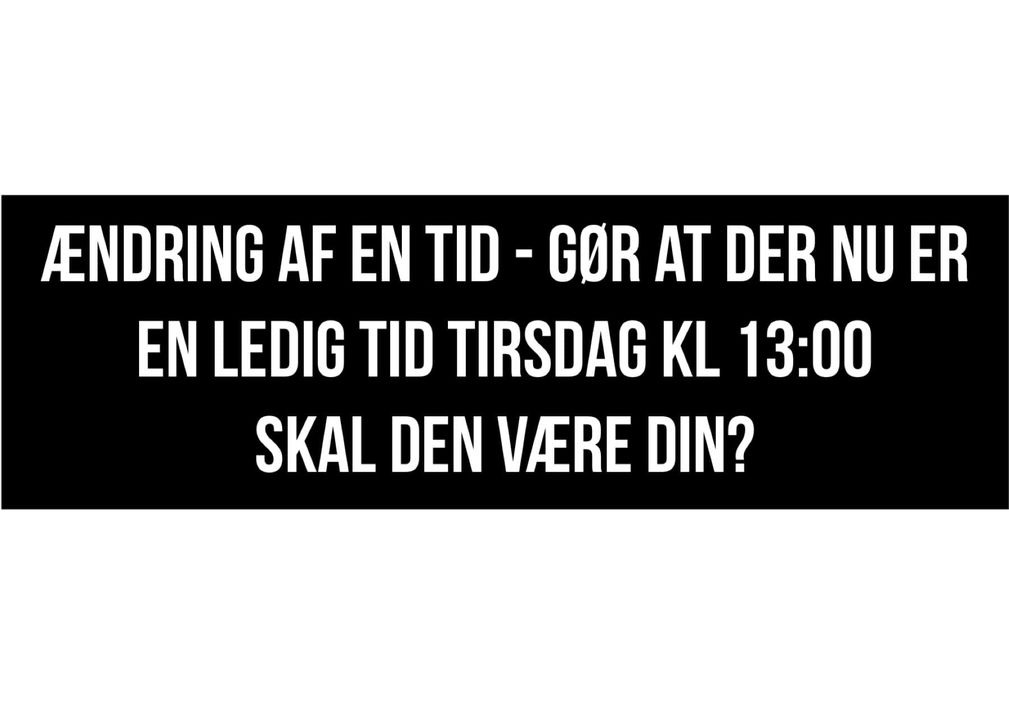 En finger på pulsen i Skive