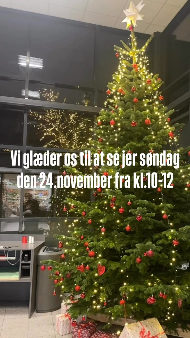 Julehygge og nissebesøg i SuperBrugsen Dronninglund søndag d. 24/11
