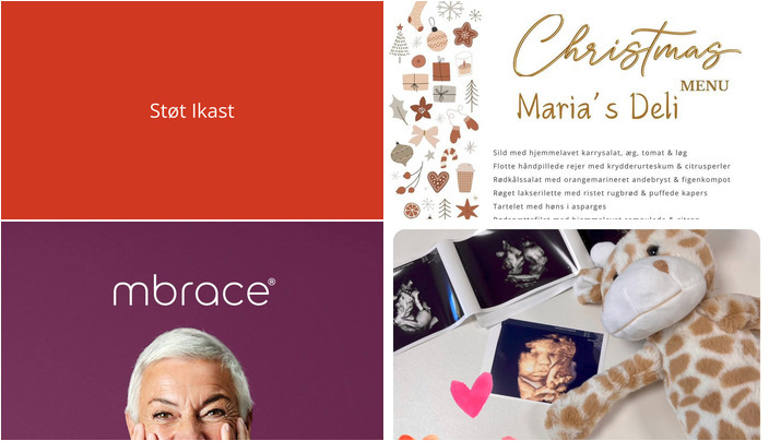 Nyt fra Maria's Deli, Ikast Apotek og Hjertelyd - scanningsklinik for gravide