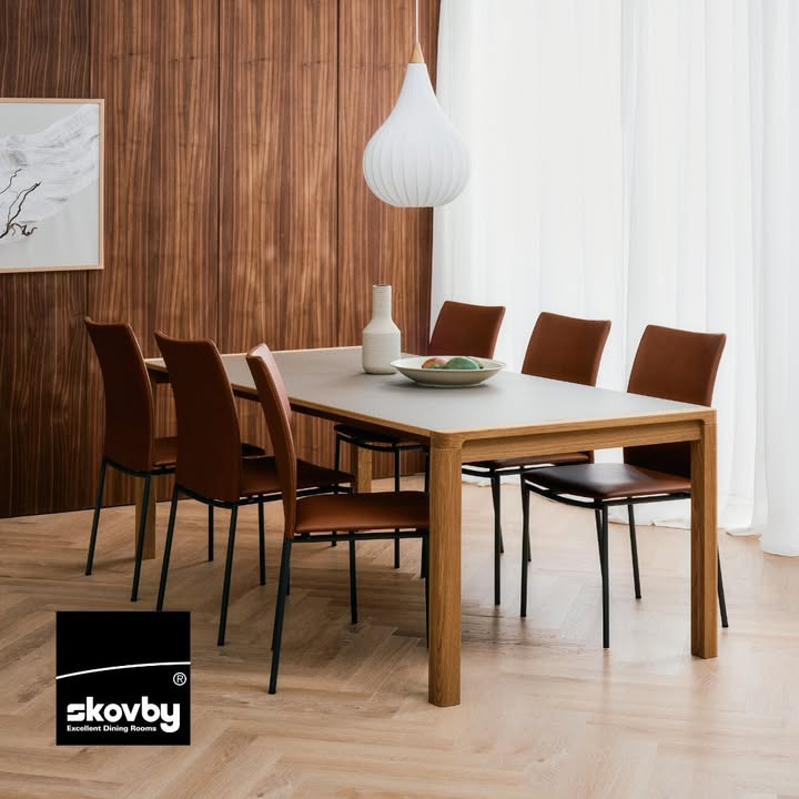 BOLIGHUSET THISTED tilbyder rabat på Skovby spisebord med tillægsplader