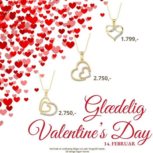 Guldsmed Bundgaard hjælper dig med den perfekte valentinsgave