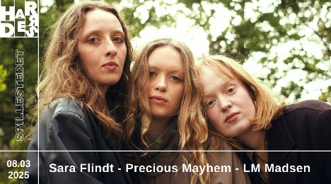 Tre unikke stemmer forenes på Spillestedet Harders