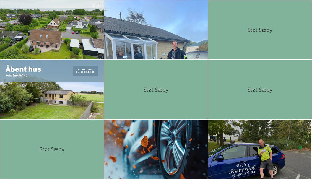 Nyt fra Nybolig Sæby A/S, Bech's Køreskole, AUTO TEKNIK A/S og 2 andre